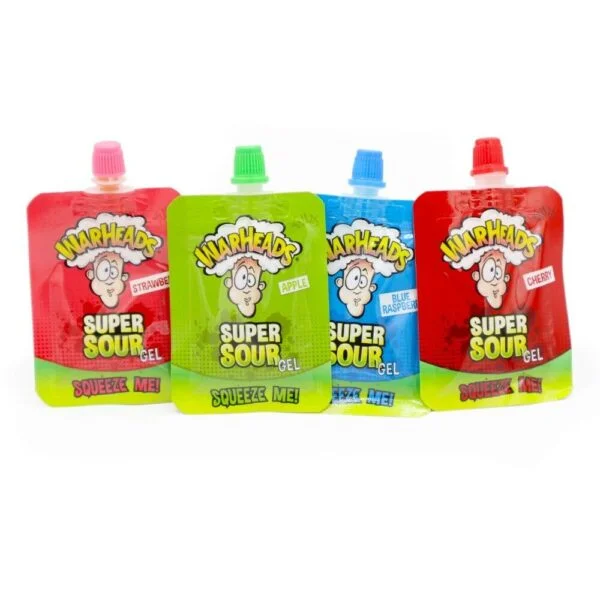 Warheads Super Sour Gel - Apple Flavour