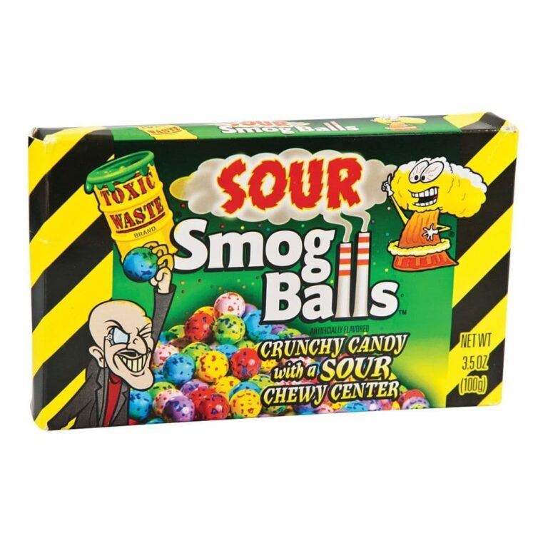 Toxic Waste Sour Smog Balls | Sweets Newark | Sweetiz