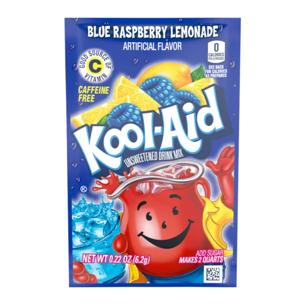 Kool Aid Blue Raspberry Lemonade Sachet