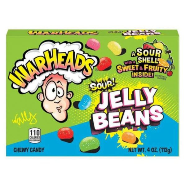 Warhead Sour Jelly Beans