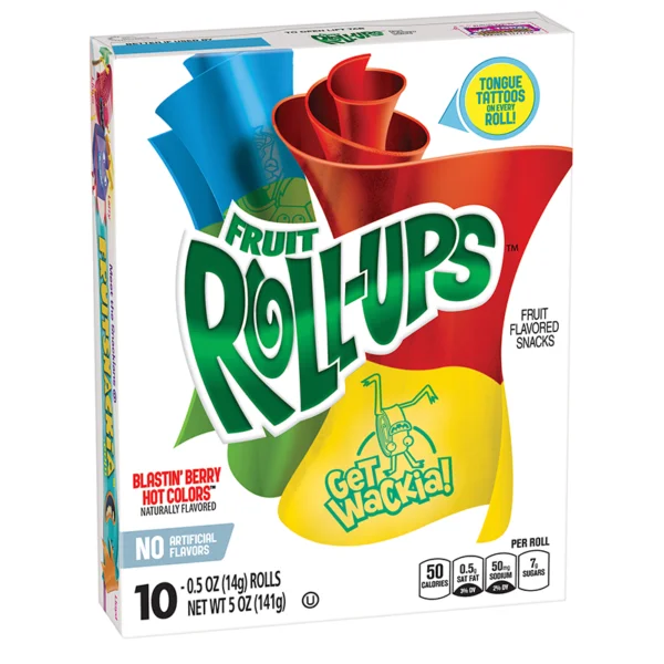 Betty Crocker Fruit Roll Ups Blastin' Berry (American)