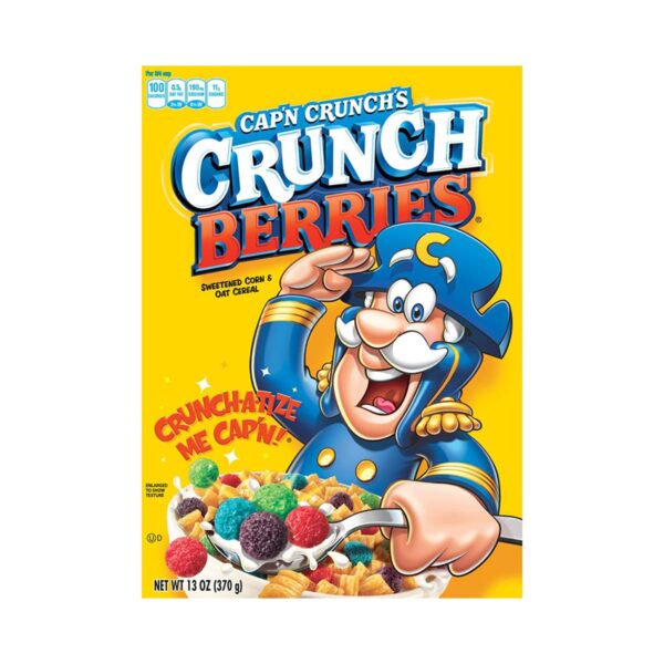 Cap'n Crunch Berries (325G) BEST BEFORE SEPT 2023