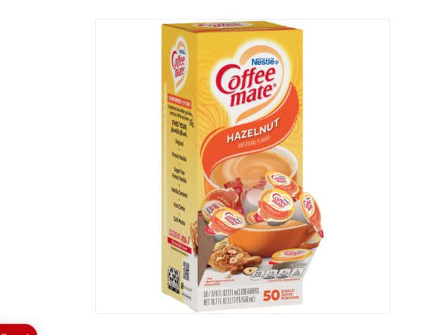 Coffee-Mate Hazelnut Creamer (4 X Capsules)