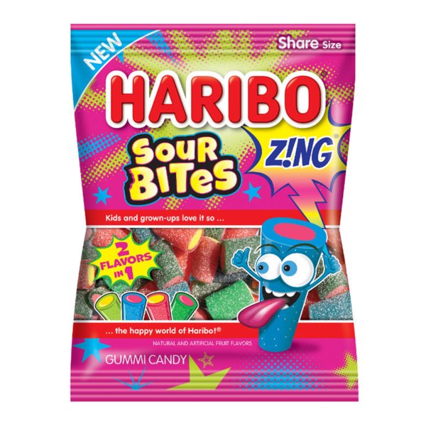Haribo Zing Sour Bites 127g