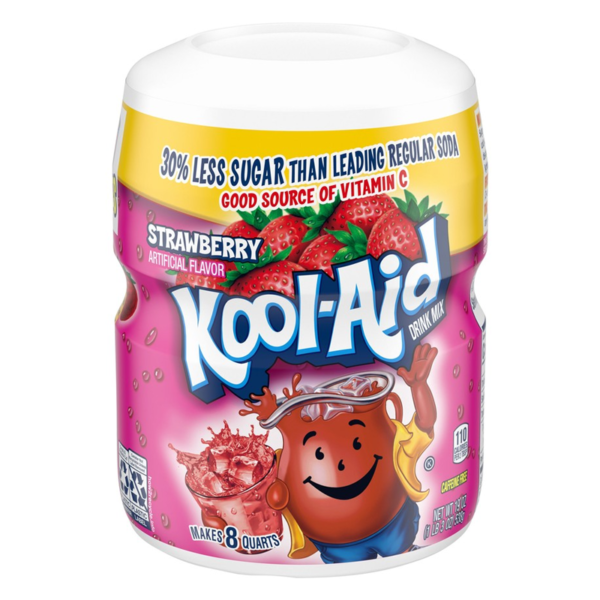 Kool Aid 8QT Strawberry TUBS (538g)