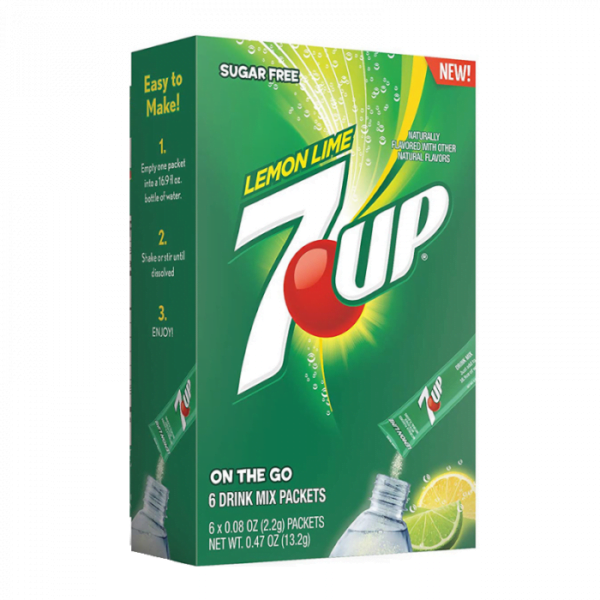 7up Lemon Lime Singles to Go 6pkMate