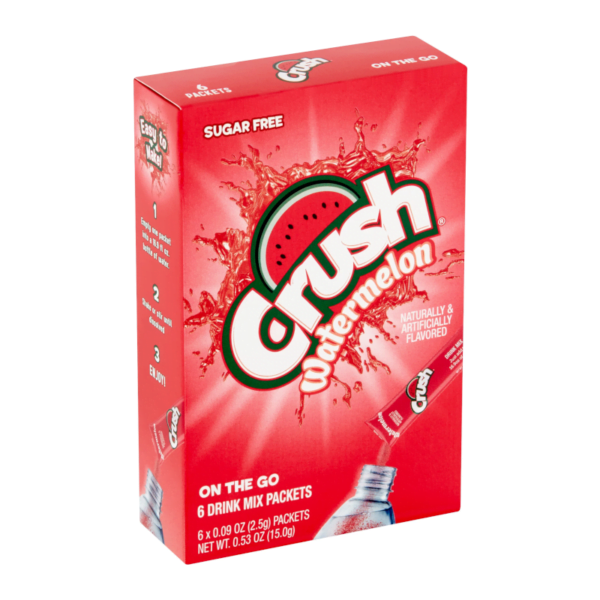 Crush Watermelon Singles to Go 6pk