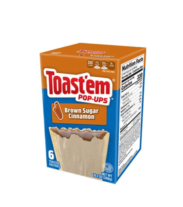 Toast'em POP-UPS Frosted Brown Sugar Cinnamon (288g)