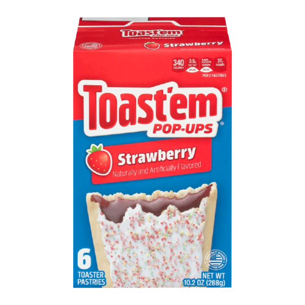 Toast'em POP-UPS Frosted Strawberry (288g)