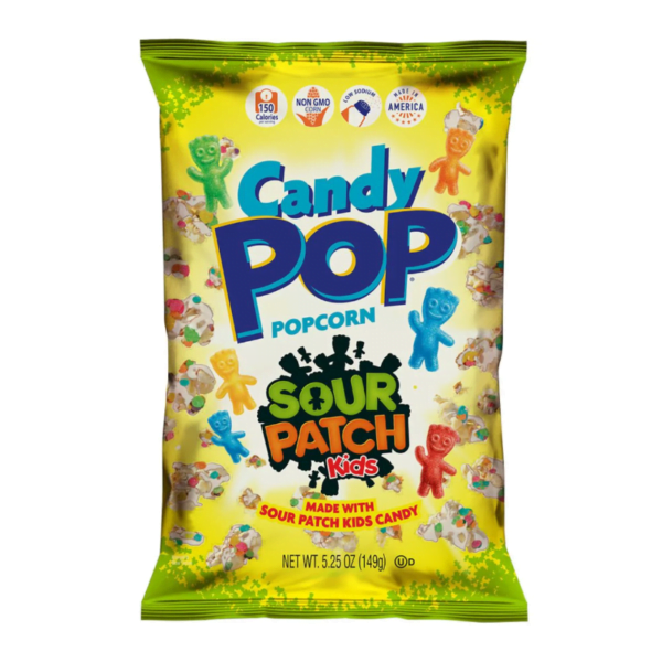 Candy Pop Sour Patch Kids Popcorn 149g (Canadian)