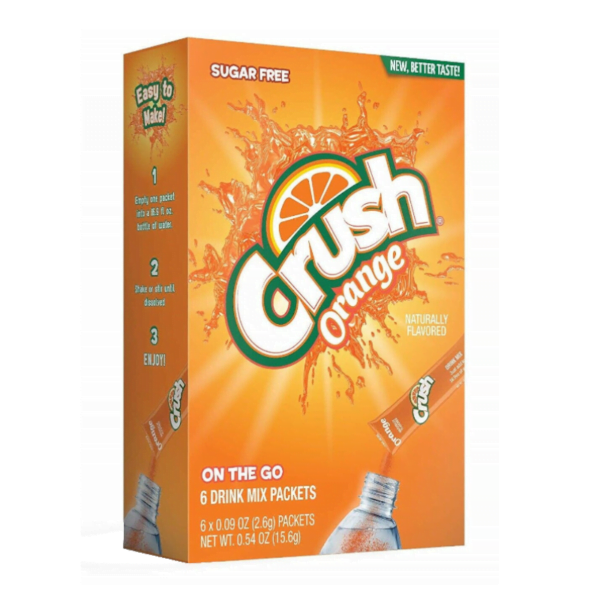 Crush Orange Singles to Go 6pk