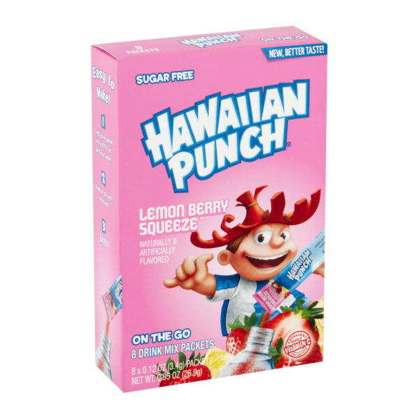 Hawaiian Punch Lemon Berry Squeeze Singles to Go 6pk