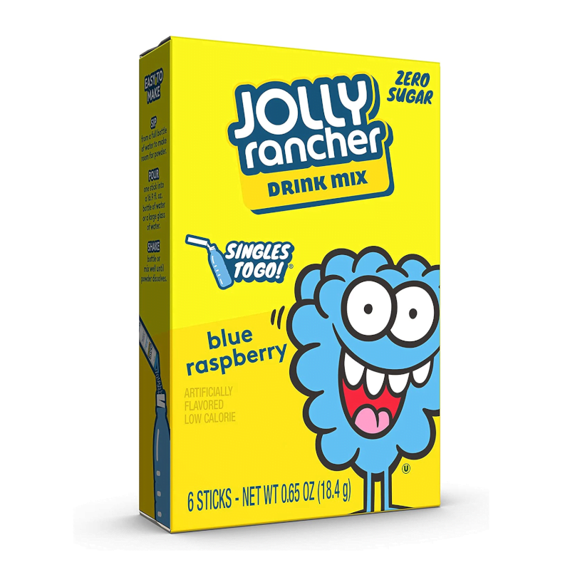 Jolly Rancher Blue Raspberry Singles to Go 6pk Sweetiz