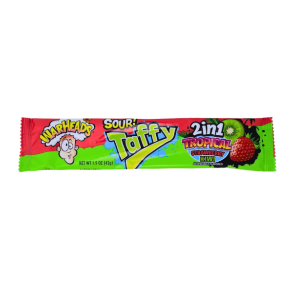 Warheads Taffy Bar 2in1 Tropical (42g)