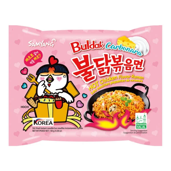 Buldak Carbonara Hot Chicken Ramen
