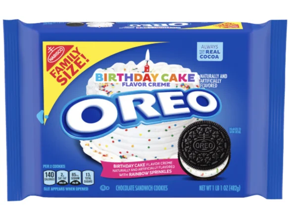 Birthday Cake Oreo Family Pack