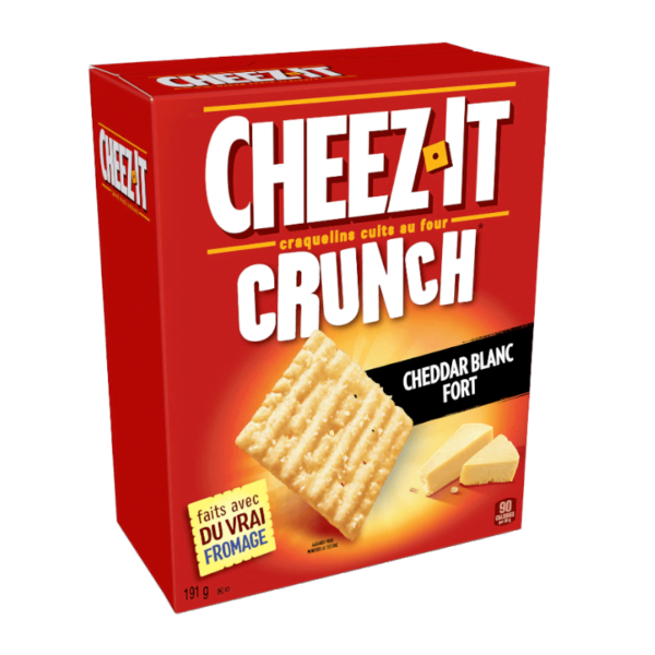 Cheez It Crunch Sharp White Cheddar 191g