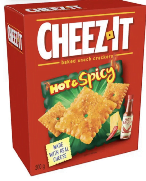 Cheez It Crackers Hot & Spicy 200g