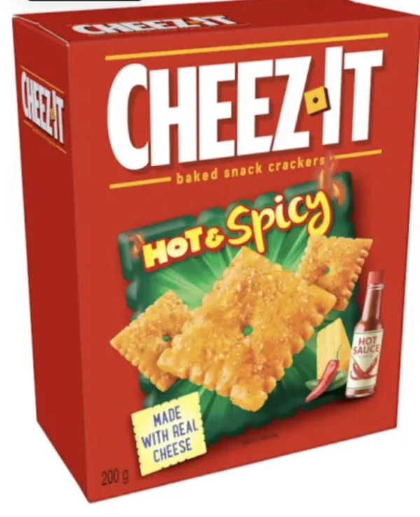 Cheez It Crackers Hot & Spicy 200g