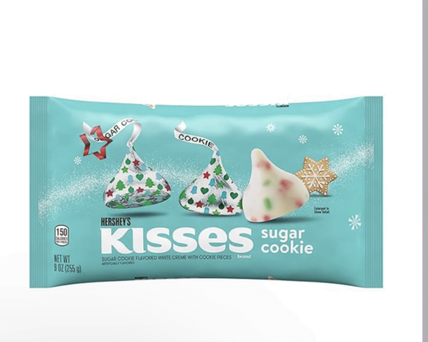 Hersheys Xmas Kisses Sugar Cookie 198g