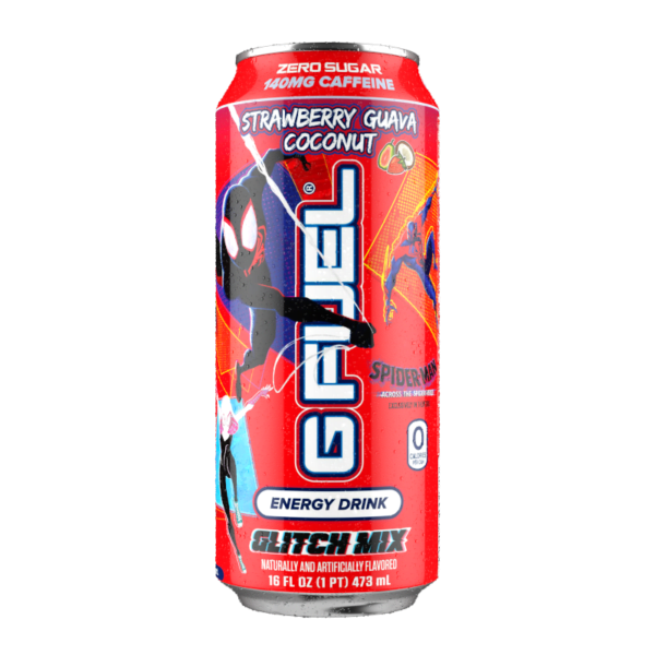 G FUEL- Spider-Verse Glitch Mix Red (Strawberry Guava)(473ml)