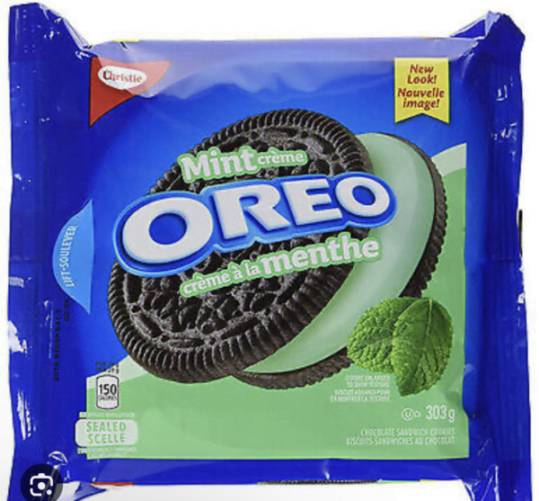 Oreo Mint Sandwich Cookies 261g