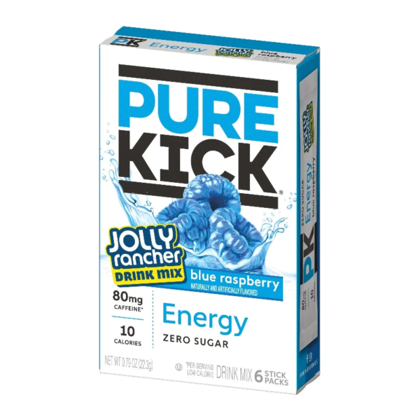 Pure Kick x Jolly Rancher Singles To Go - Blue Raspberry