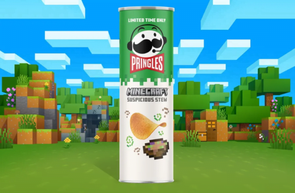 Pringles Limited Edition Minecraft Suspicious Stew