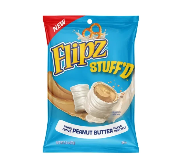 Flipz Stuff'D White Fudge Peanut Butter Pretzels
