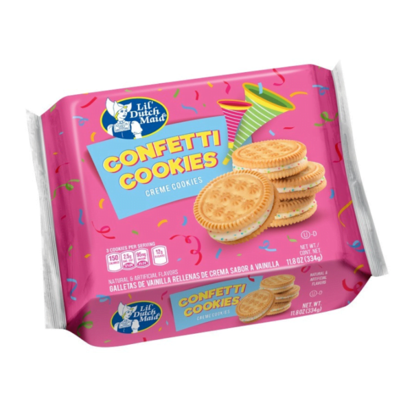 Lil Dutch Maid Confetti Creme Cookies (334g)