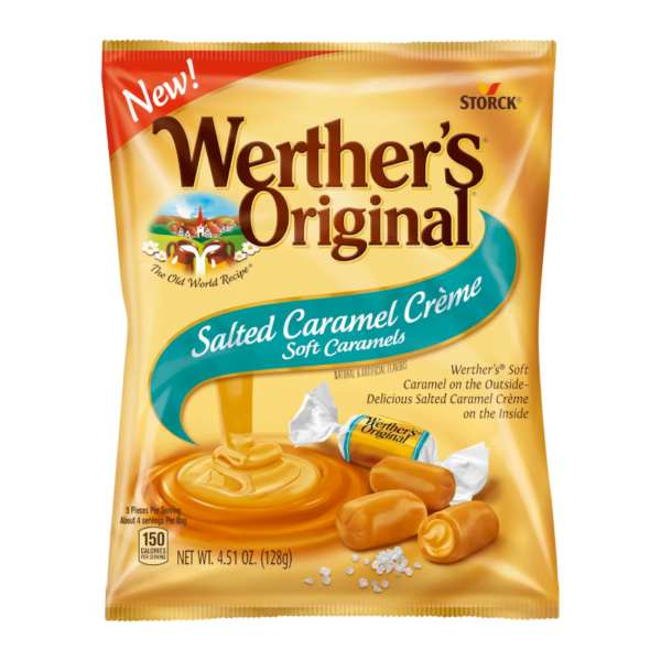 Werther's Original Salted Caramel Creme Soft Caramels (128g)