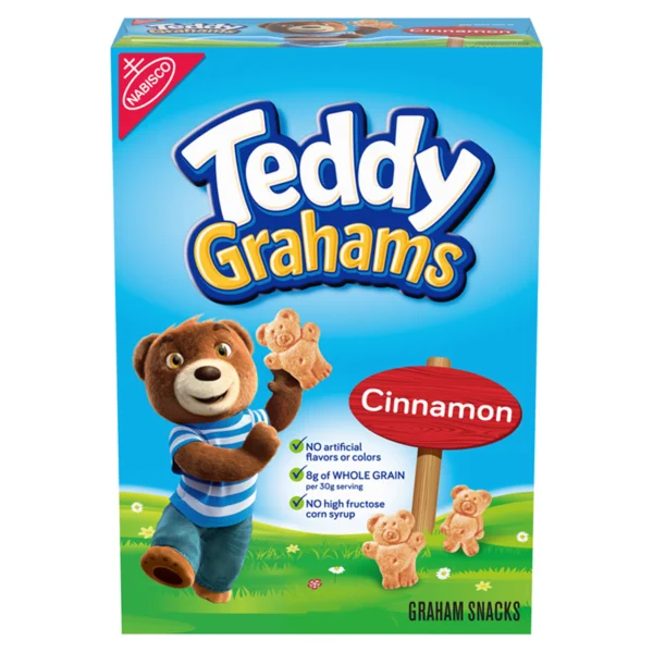 Teddy Grahams Cinnamon Cereal Snack (283g)