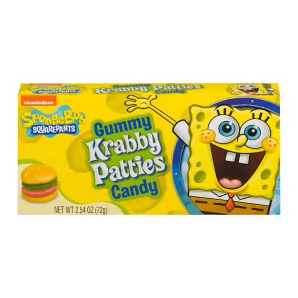Gummy Krabby Patties Theater Box 72g (BBE MARCH 24)