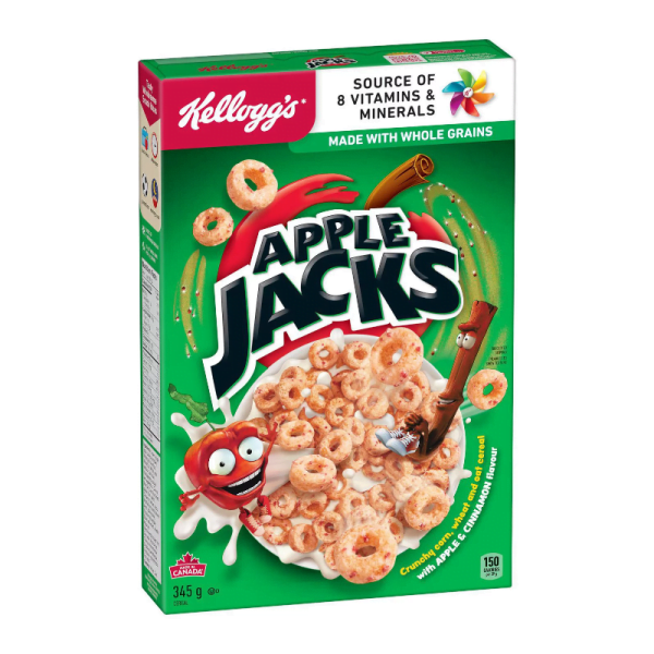 Kellogg's Apple Jacks Cereal 345g