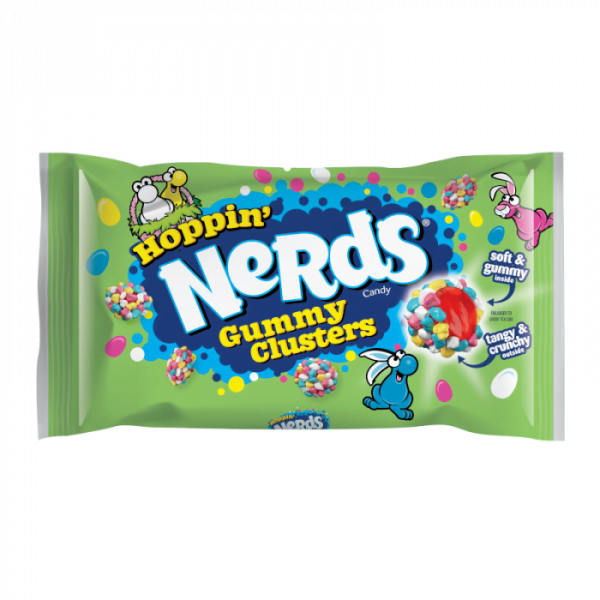 Nerds Easter Hoppin' Gummy Clusters (170g)