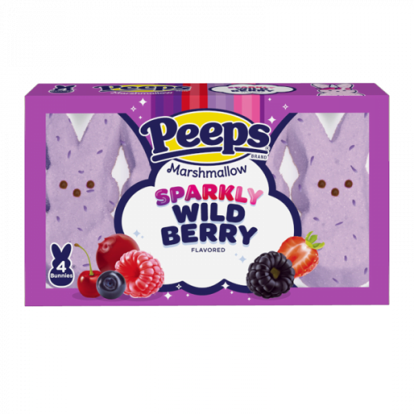 Peeps Easter Sparkly Wild Berry Bunnies 4-Pack (42g)