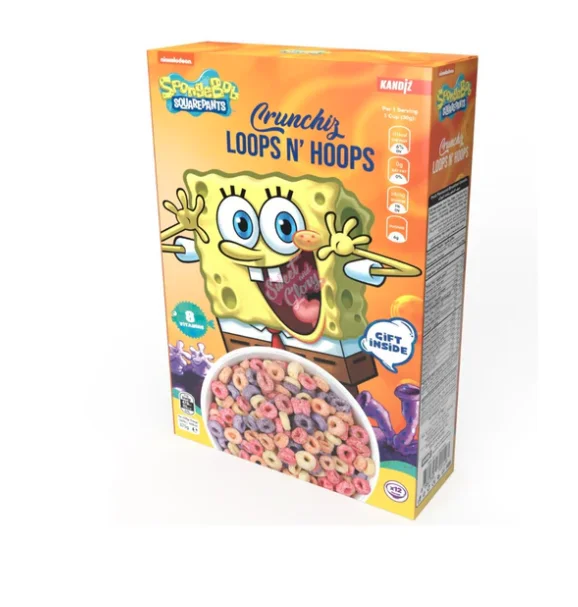 Nickelodeon SpongeBob Loops n' Hoops 375g