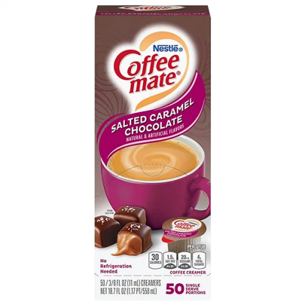Coffee-Mate Single Serve Creamers Salted Caramel Chocolate (USA)
