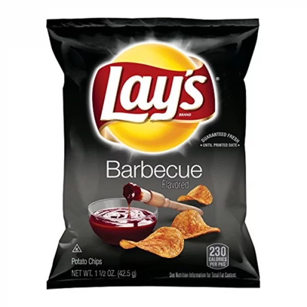 Lay's Barbecue Potato Chips (42g) (USA)