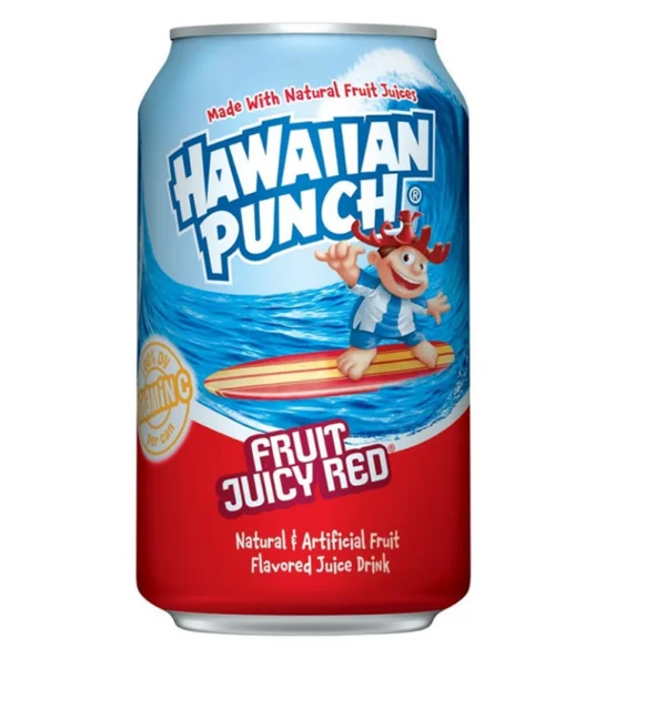 Hawaiian Punch Fruit Juicy Red Soda 355ml