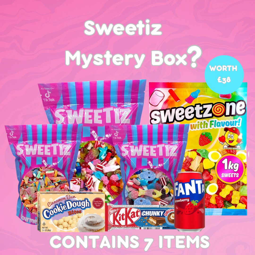 Sweetiz Confectionery Bundle (Includes 7 Items - Worth £38.00) (Sweets Bundle, Christmas Bundle)