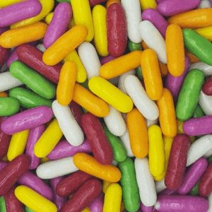 Liquorice Torpedoes (Liquorice comfits)