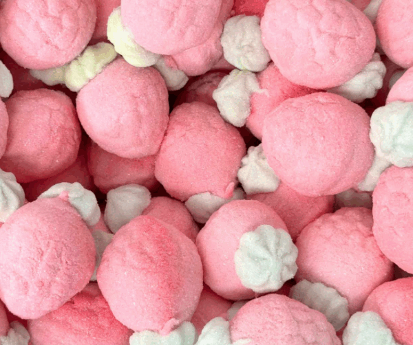 Jelly Filled Strawberry Marshmallows