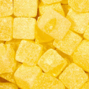 Pineapple Cubes Hard Boiled Sweet