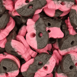 BUBS Raspberry & Liquorice Skulls