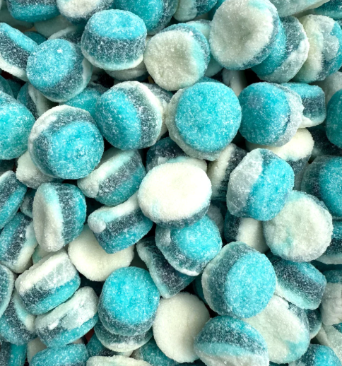 Fizzy Blue Raspberry Twist Tarts