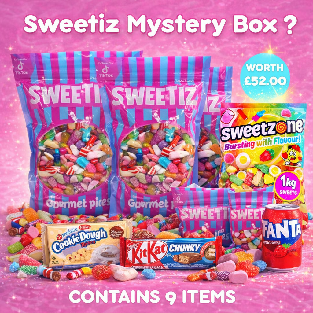 Sweetiz Confectionery Bundle (Includes 9 Items - Worth £52.00) (Sweets Bundle, Christmas Bundle)