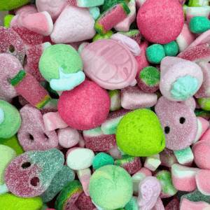 Wicked Themed Pink & Green Pick N Mix