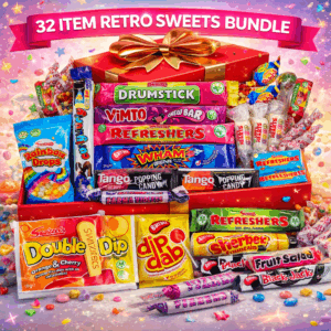 Retro Sweets Gift Bundle (32 Items)