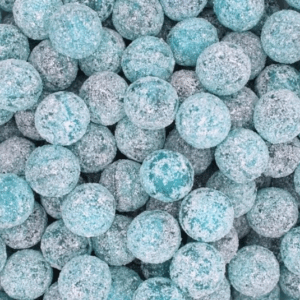 Super Sour Blue Raspberry Balls (Worlds sourest sweet)
